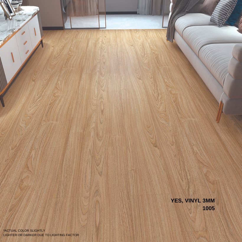 3mm wood vinyl flooring 1005