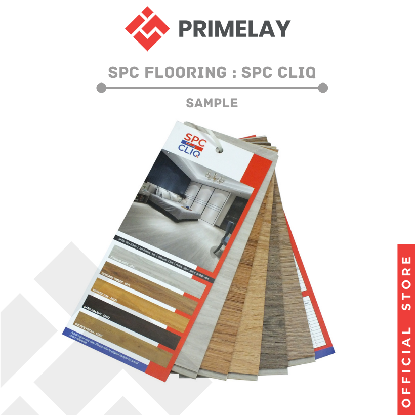 SPC Vinyl Flooring Sample: SPC CLIQ Effortless Visual - Primelay.com