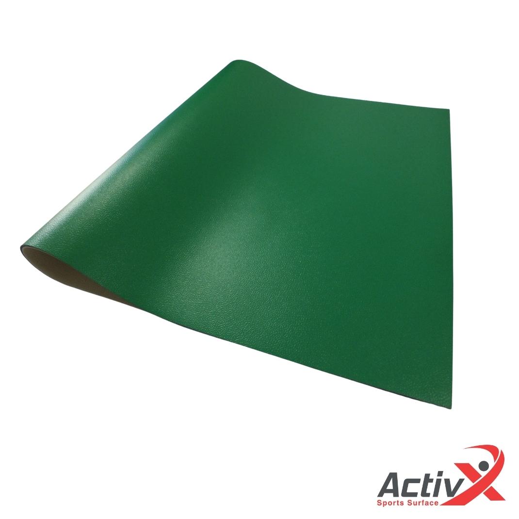 ActivX Green Ping Pong Table Tennis PVC Flooring Mat Solution