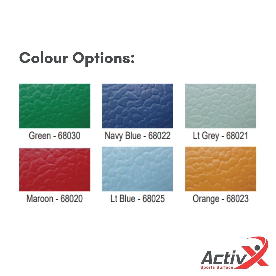 ActivX Green Ping Pong Table Tennis PVC Flooring Mat Solution