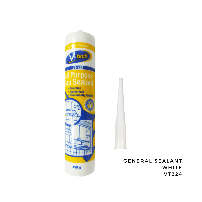 VT222 All Purpose Gap Sealant / Paintable & Flexible Sealant
