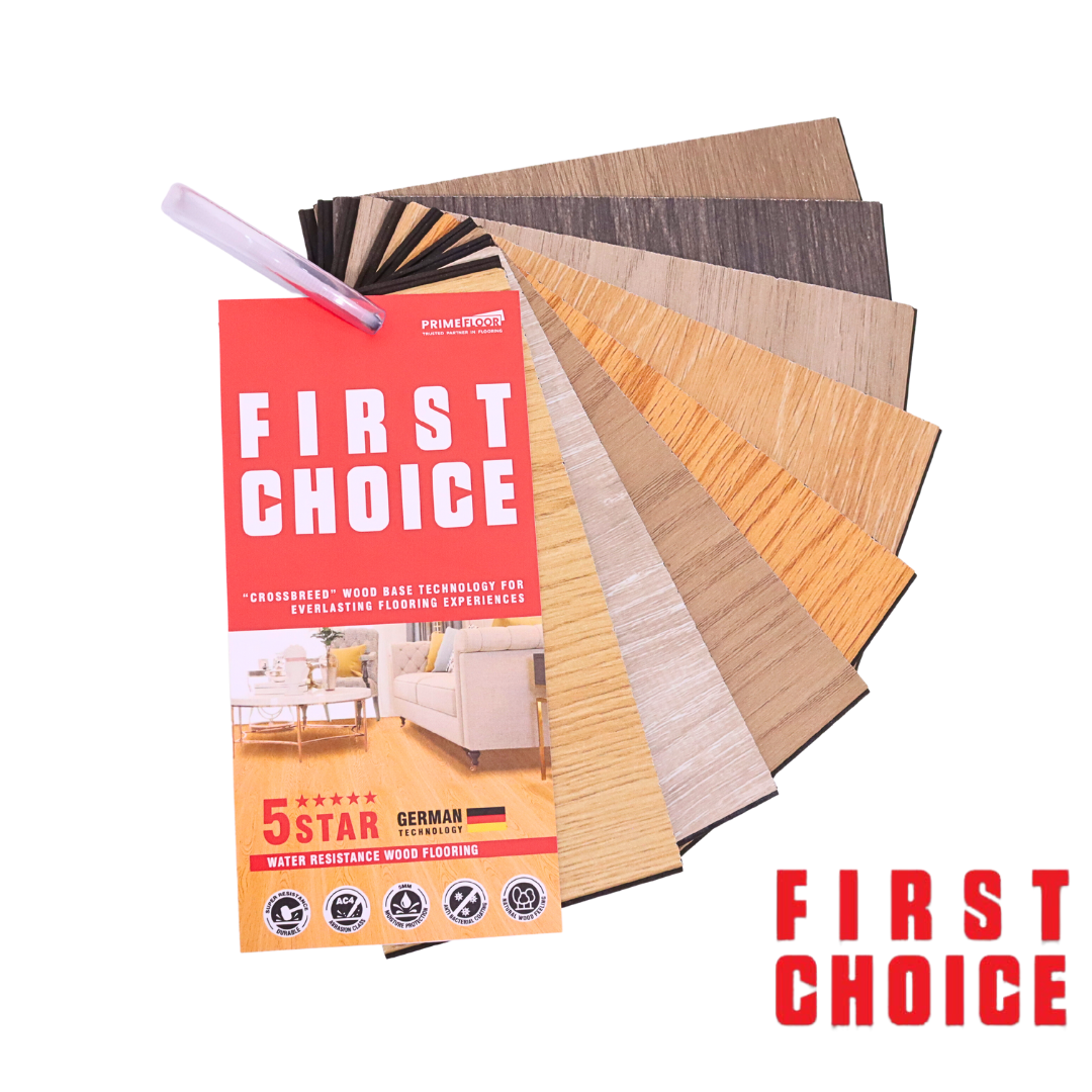 5mm 1st Choice Hybrid Laminate Click Flooring SAMPLE SET