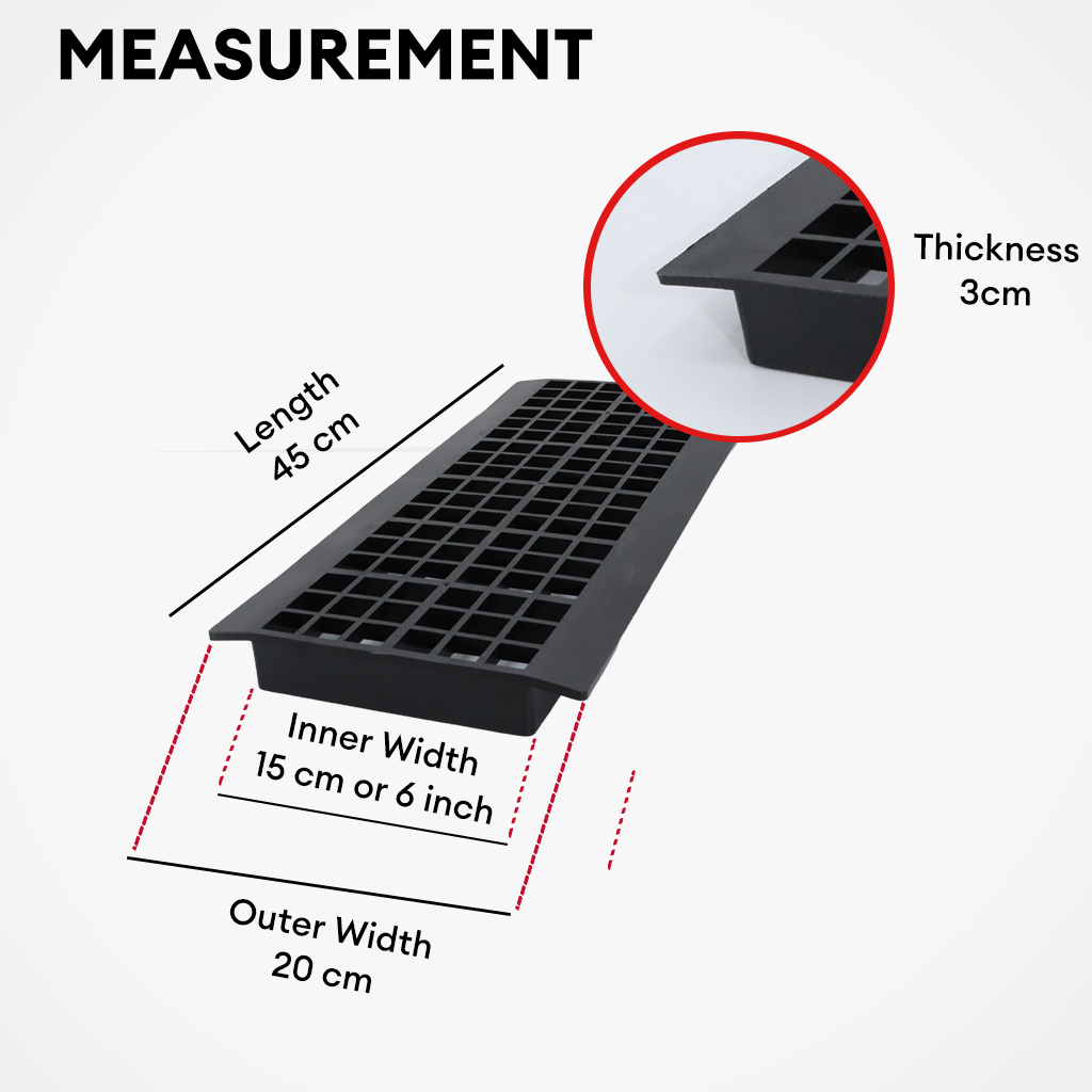 Heavy Duty Drain Cover [ 6" and 9" Width]