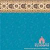 11mm Carpet in Mosque Design Al-Nurayn Azraq Blue Close Up