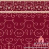 11mm Masjid Carpet Design Al-Zuhur Qirmizi Maroon Close Up