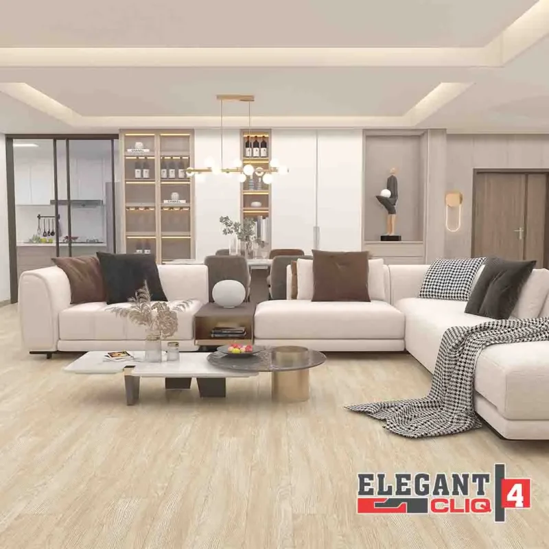 4mm Quality SPC Flooring Click System Elegant Cliq Primelay Pecan Spice Main Cover Image