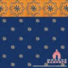 8mm Mosque Carpet Design Al-Imanah Samawi Blue Close Up