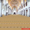 Carpet in Mosque Example Photo Karimi Brown Color