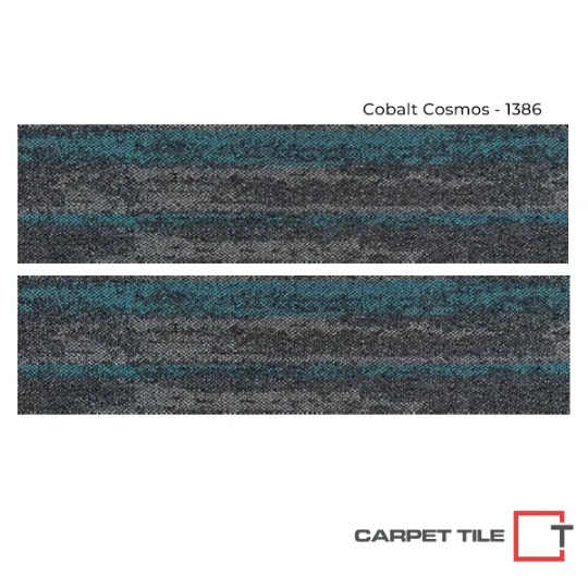 Cheap Carpet Tiles For Office 8mm Colour Caspian Cobalt Cosmos