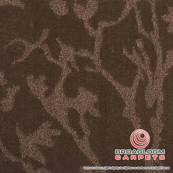 Hotel Carpets Lindon Rustic Brown Close Up