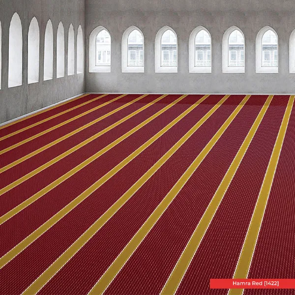 Masjid Floor Carpet Example Photo Hamra Red