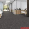 Office Carpet Roll Example Photo Full Color Aeris Granite Grey