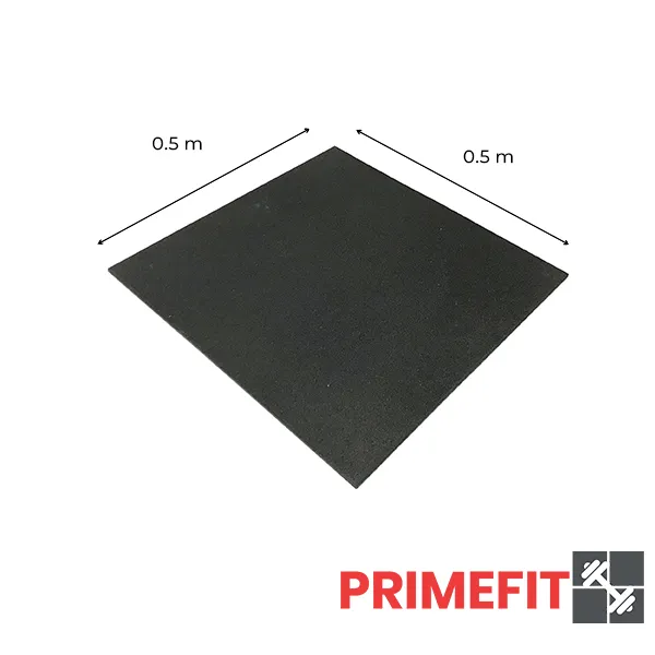 50mm Rubber Tiles for Gym Tile Square Sizing