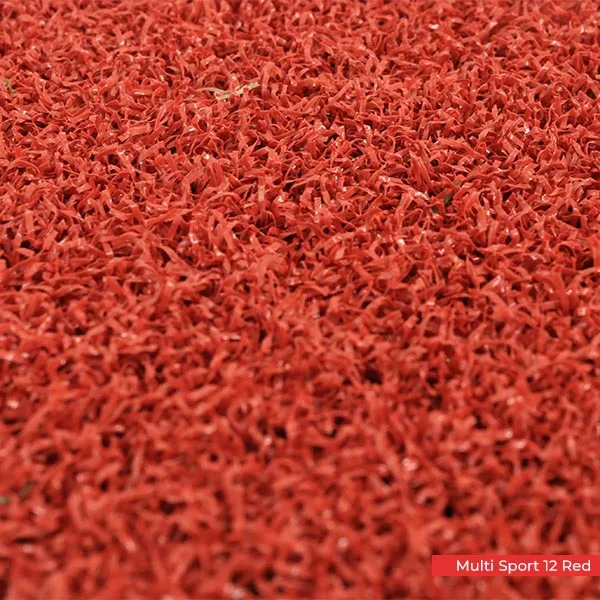 Close Up of Red Carpet Grass for Sports