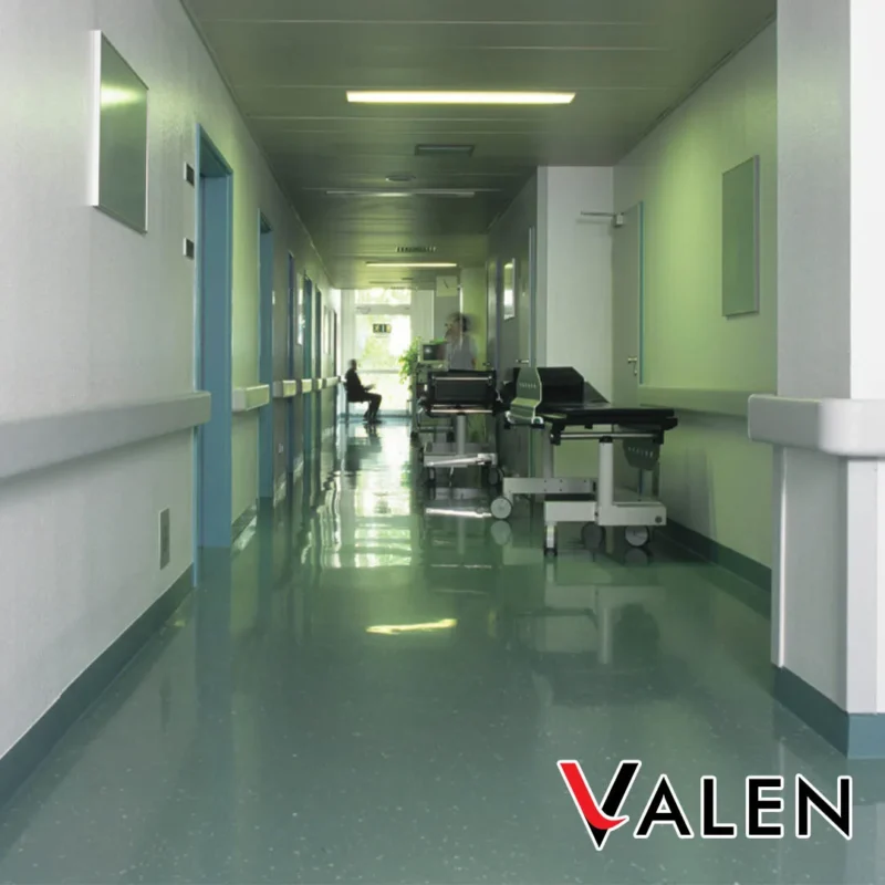 Homogeneous Vinyl Sheet Flooring for Clinic Main Image