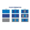 PVC Indoor Pickeball Flooring Mat Color Combination Ideas