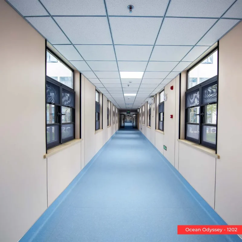 Waterproof Sheet Vinyl Flooring for Hospital Example Photo