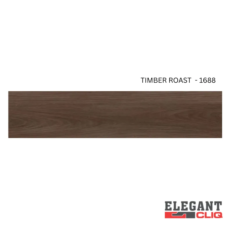 Timber Roast SPC Flooring Malaysia — Primelay Flooring | 4mm Timber Roast - 1688 | Elegant Cliq
