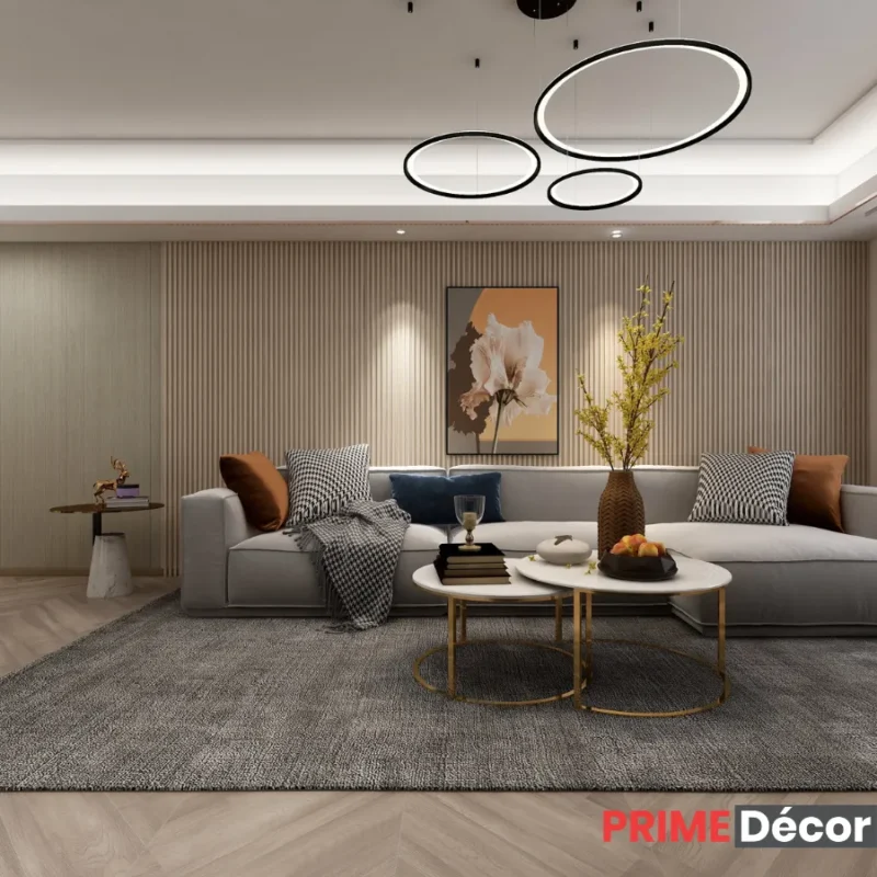 Ivory Oak Wall Panel