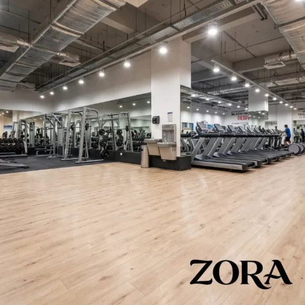 Office Heterogeneous Vinyl Flooring | Oasis Timber - 1712 | ZORA-HET Vinyl Roll