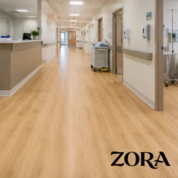 Commercial Heterogeneous Vinyl Flooring Malaysia | Kayu Nusantara -1713 | ZORA-HET Vinyl Roll