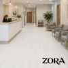 Hospital Corridor Vinyl Roll Flooring | Hayara Oak - 1710 | ZORA-HET Vinyl Roll