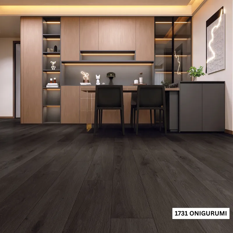Dark Walnut LVT Click Flooring Malaysia | Veranna | Premium LVT Click Flooring Malaysia