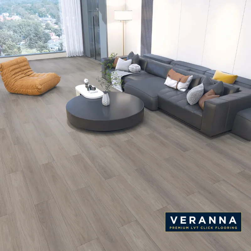 Grey Ash LVT Click Flooring Malaysia | Veranna | Premium LVT Click Flooring Malaysia